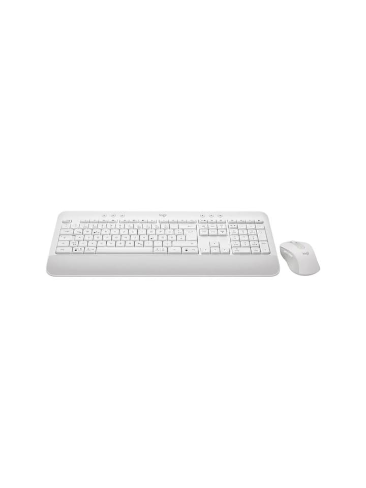Logitech Business Tastatur-Set Logitech MK650 - Bluetooth Tastatur-Set in Weiß in Weiß günstig kaufen onesize