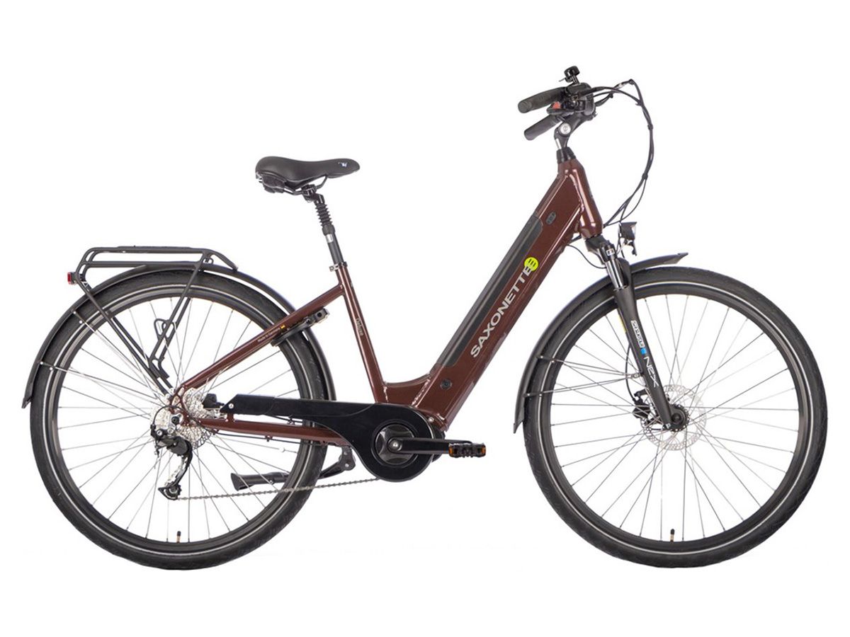 Saxonette Deluxe Sport MM 45 cm Elektrisches Damenfahrrad