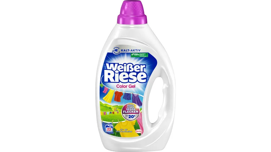 Weißer Riese Colorwaschmittel Color Gel 990 ml