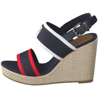 Tommy Hilfiger RWB Feminine Wedge in blau