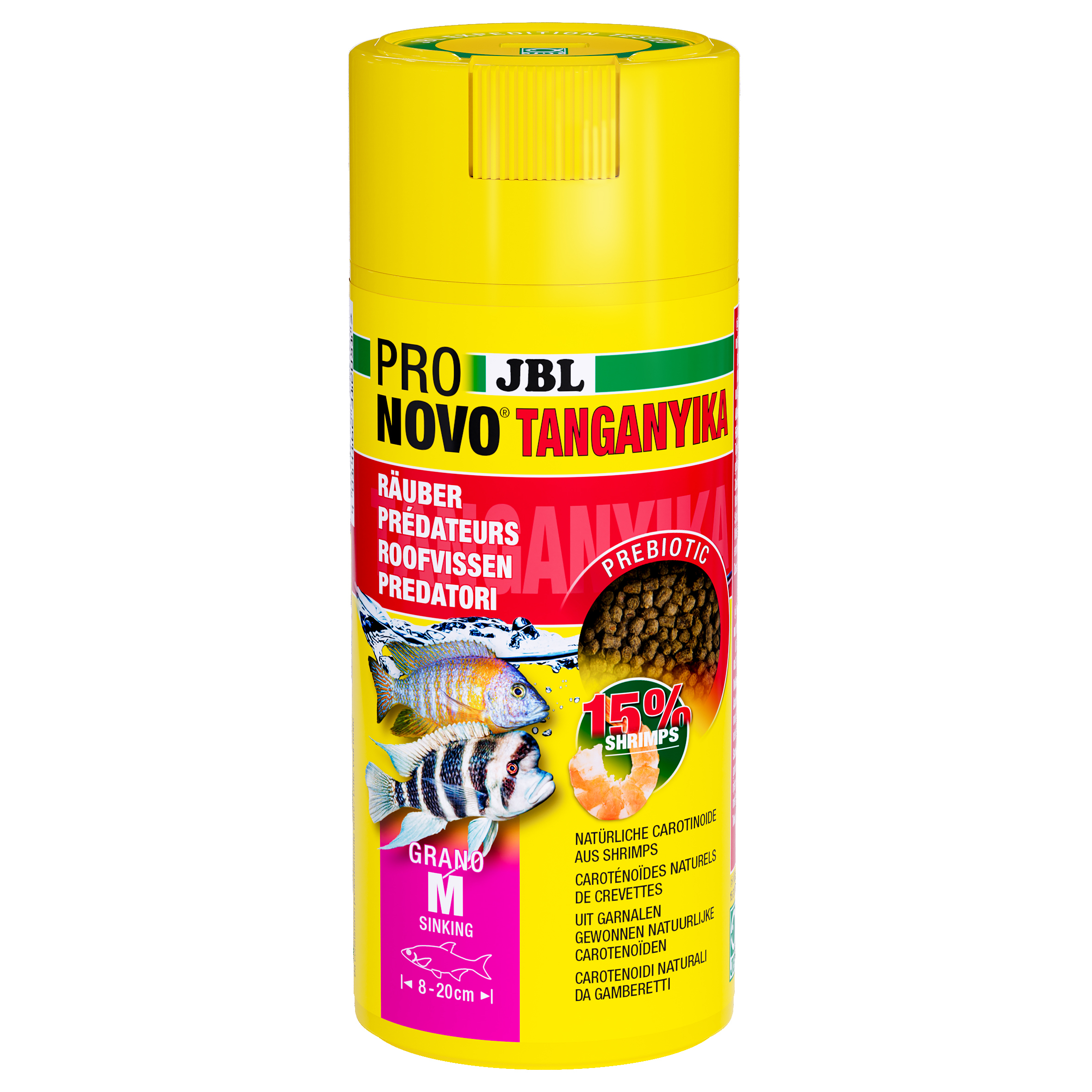 JBL Hauptfutter JBL PRONOVO Tanganyika Grano M Click 250 ml