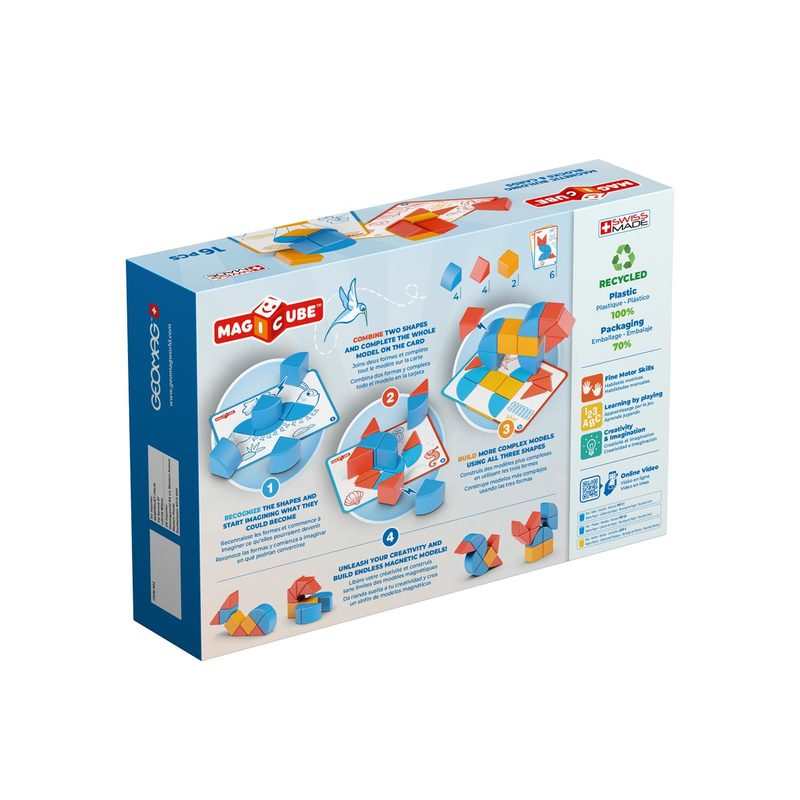 Jeu de construction Geomag magnétique formes et modèles