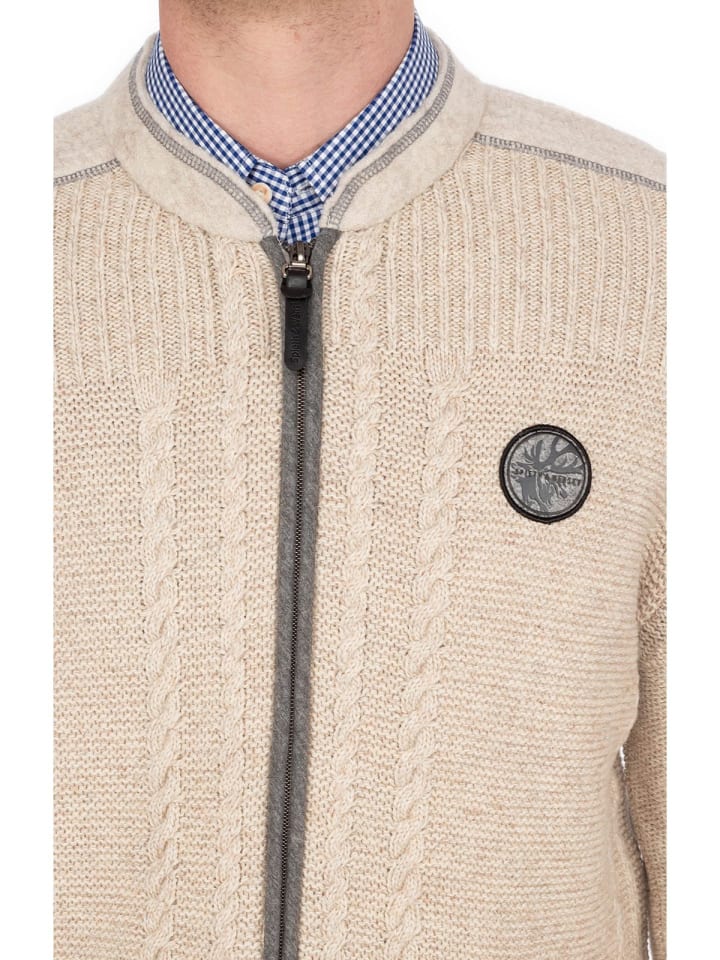 Spieth & Wensky Strickjacke DAHLEM in natur günstig kaufen