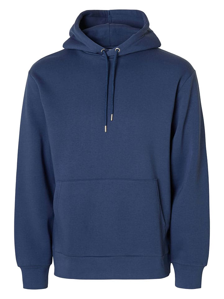 SELECTED HOMME Hoodie in Dunkelblau günstig kaufen