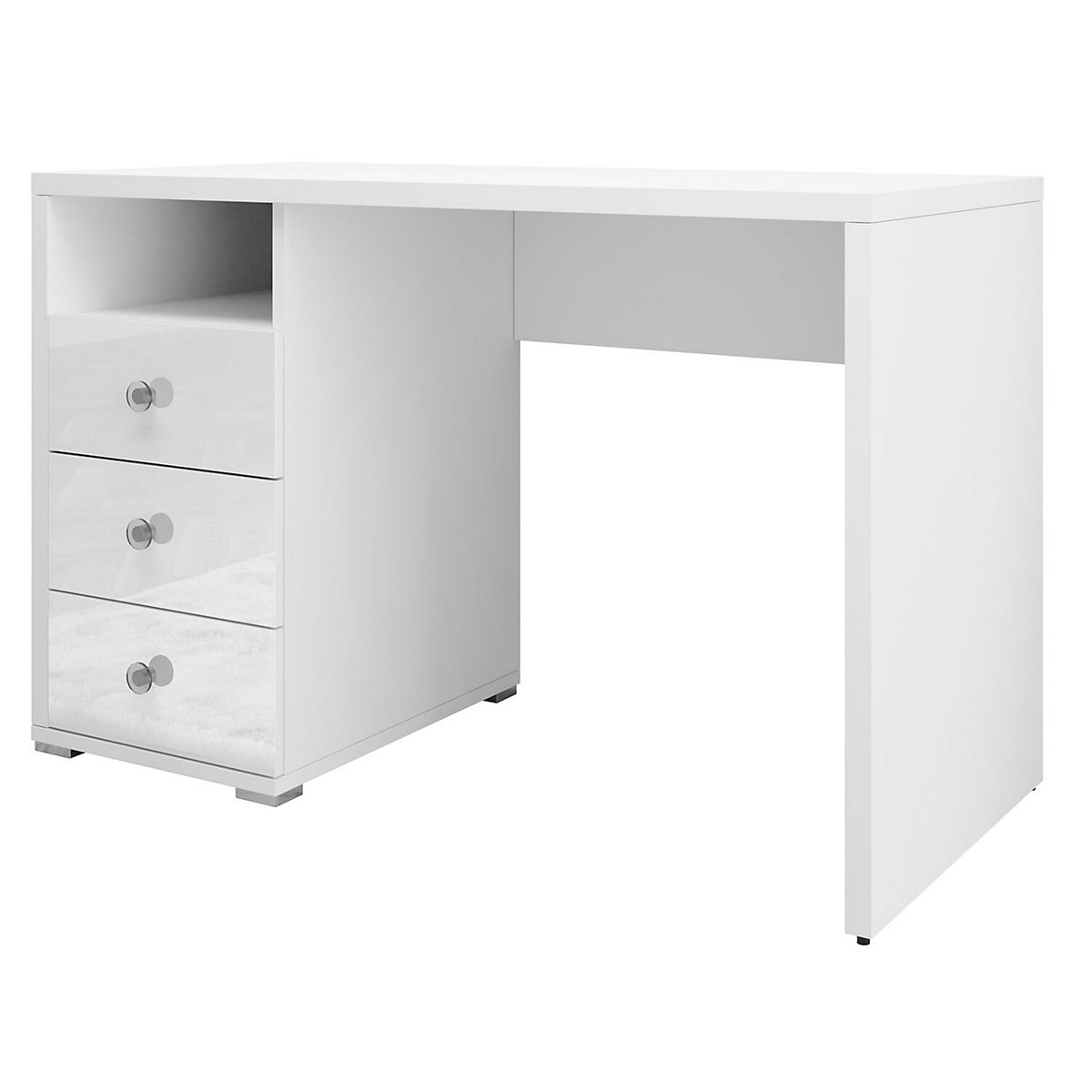 Schreibtisch Computertisch Ise 120x50x76cm mit Schubladen