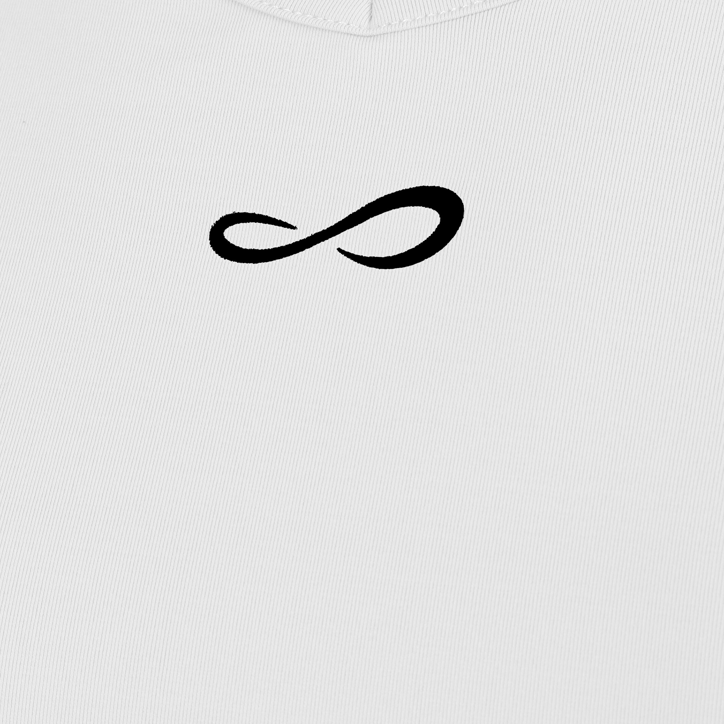 Mesh T-Shirt Damen - Weiß