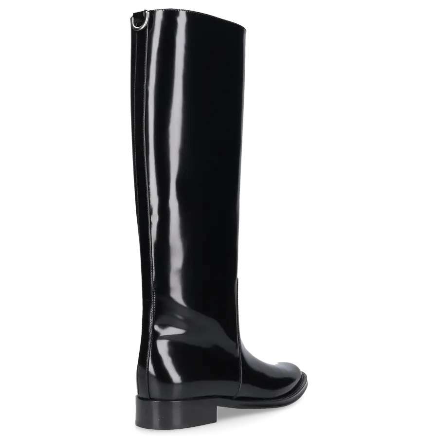 Saint Laurent - Stiefel Schwarz HUNT Kalbsleder - schwarz