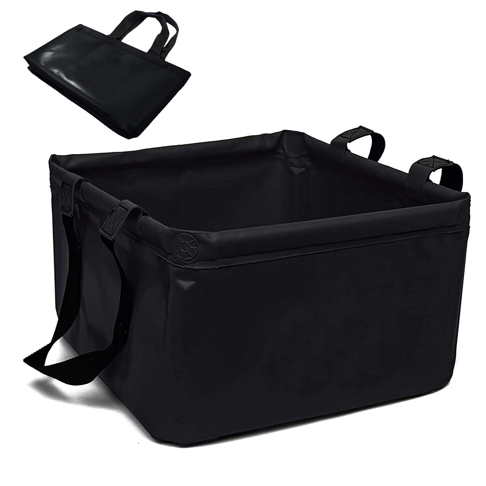 CALIYO Waschbecken Outdoor Faltschüssel 20L, faltbare Schüssel