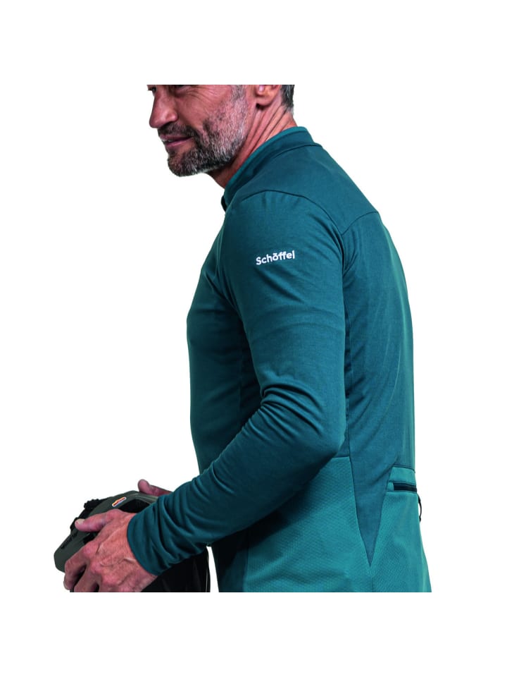 Schöffel Radtrikot Zeeland LG in blau günstig kaufen 46