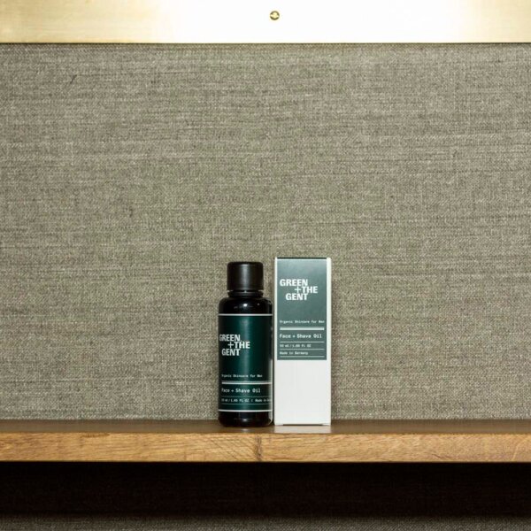 Green + The Gent Face + Shave Oil Rasieröl
