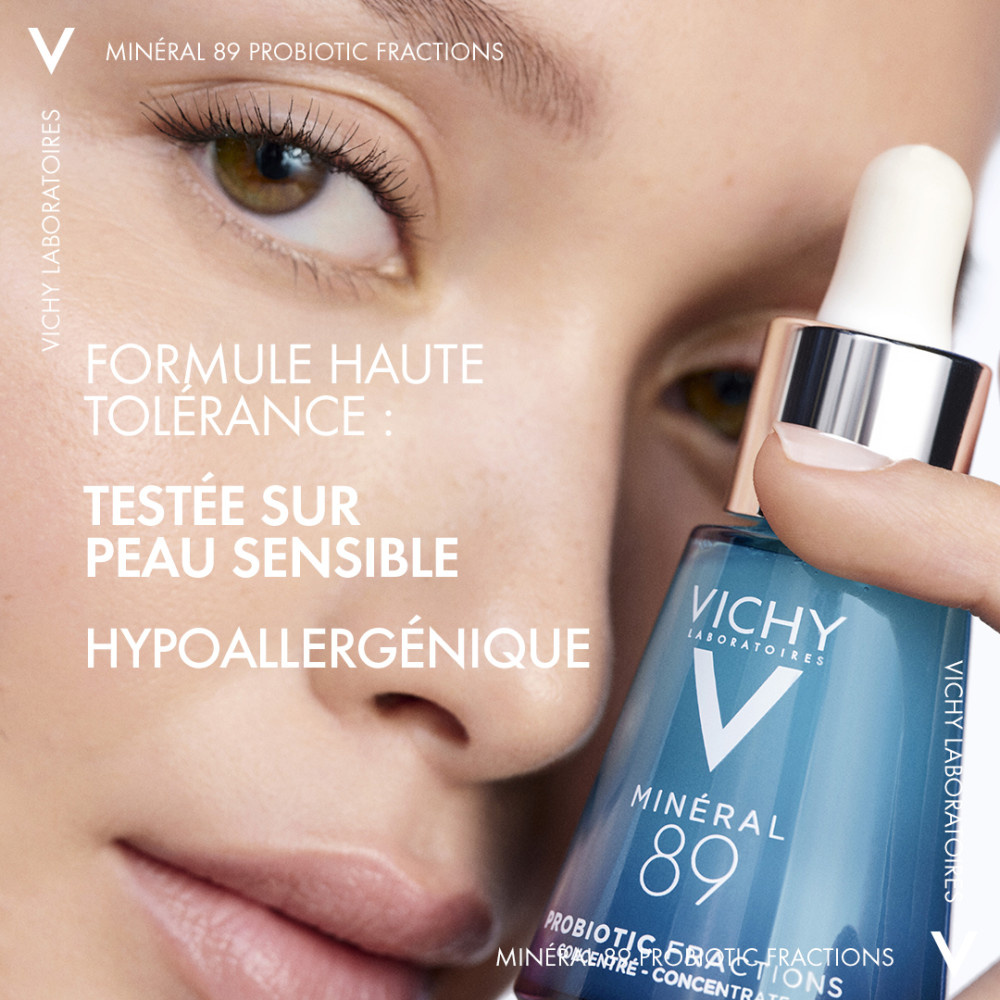 Vichy Minéral 89 Sérum visage régénérant et réparateur enrichi en fractions de probiotiques