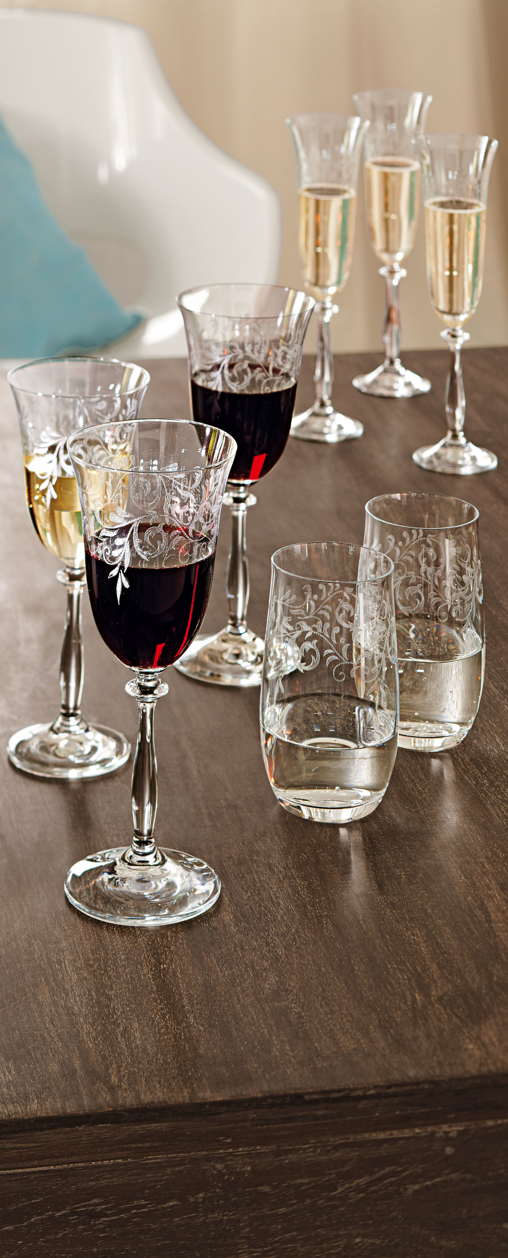 Weinglas 350ml Romance klar