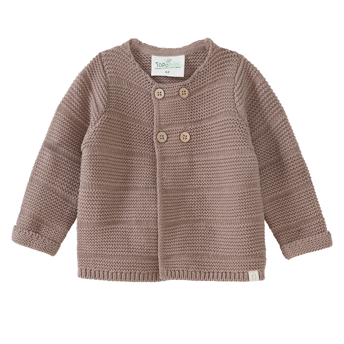Newborn Strickjacke mit Streifenstruktur