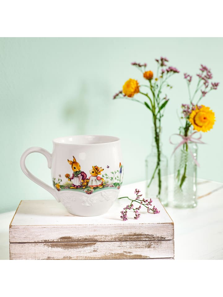 Villeroy & Boch 6er Set Henkelbecher Spring Fantasy 0,5 l in bunt günstig kaufen onesize