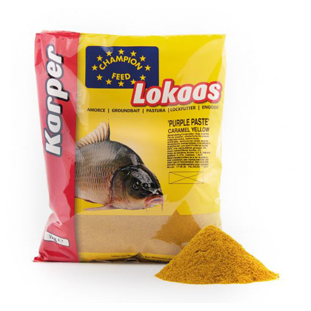 Pate Champion -rehu Purppuratahna Karamellikeltainen 1kg