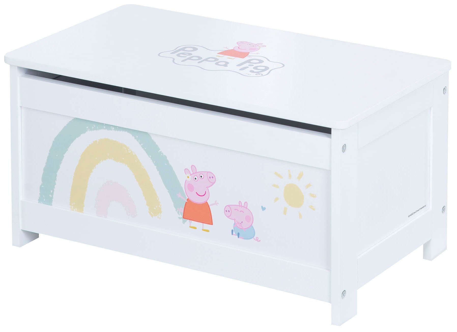 roba® Truhe Peppa Pig, mit Deckelbremse