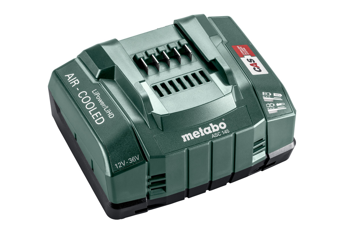 Metabo tilbehør 627378000 ASC 145 batterilader 12–36 V 
