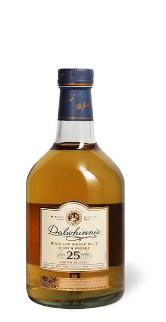 Whisky / Ecosse Dalwhinnie   Highland  70 cl - Single malt - 25 ans d'âge