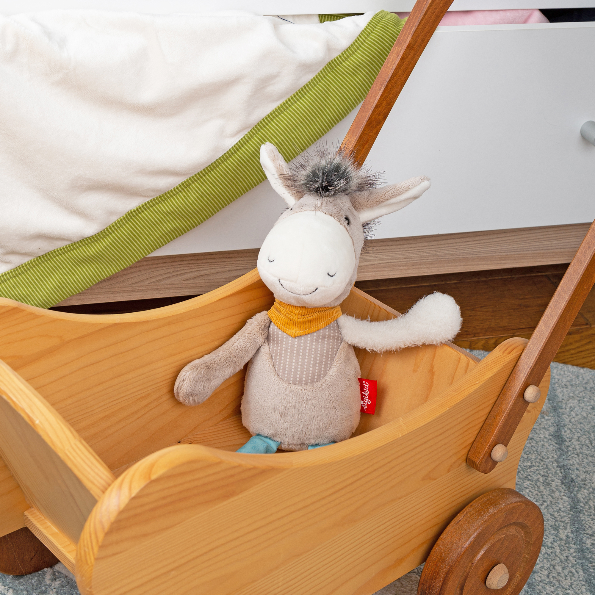 Kuscheltier Esel, Patchwork Sweety