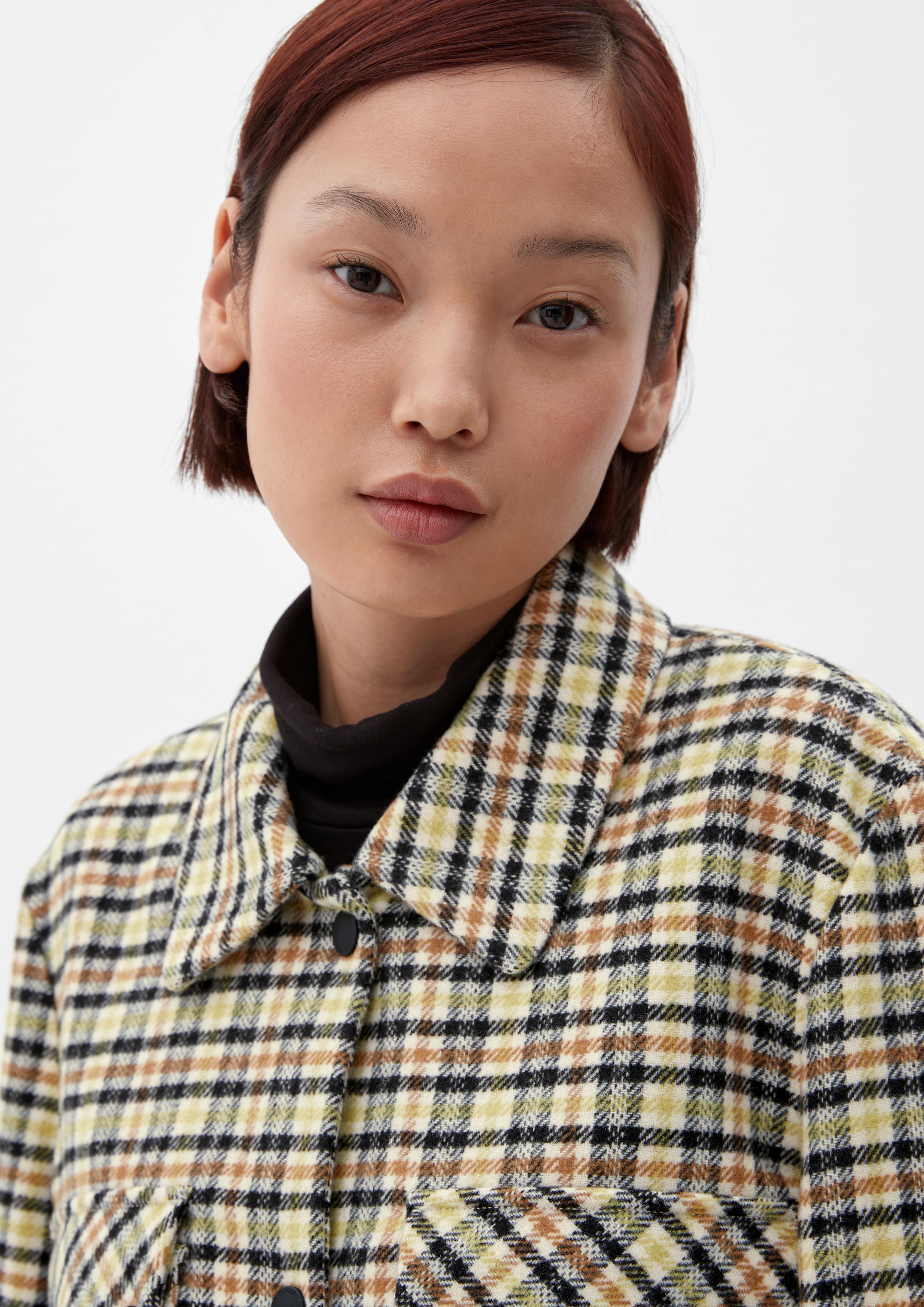 Jacke mit Karomuster  2121592-81N6