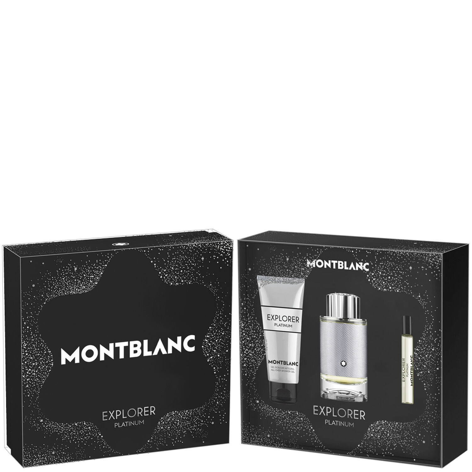Montblanc Explorer Platinum Coffret Eau de Parfum 100 ml + 7,5 ml + Gel Douche 100 ml
