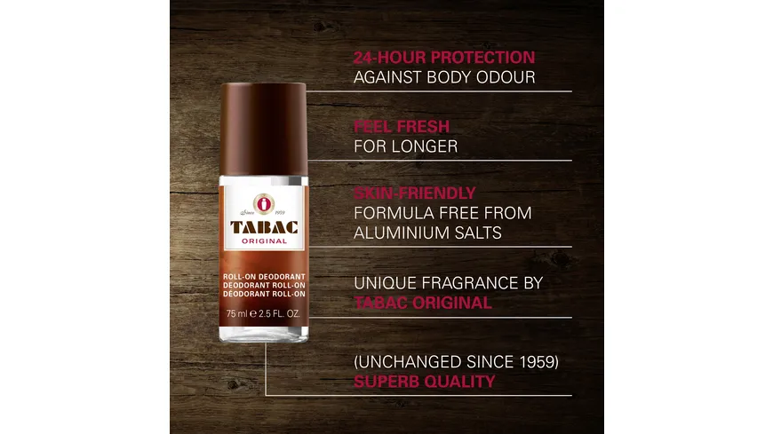 TABAC ORIGINAL Deo Roll-On 75 ml