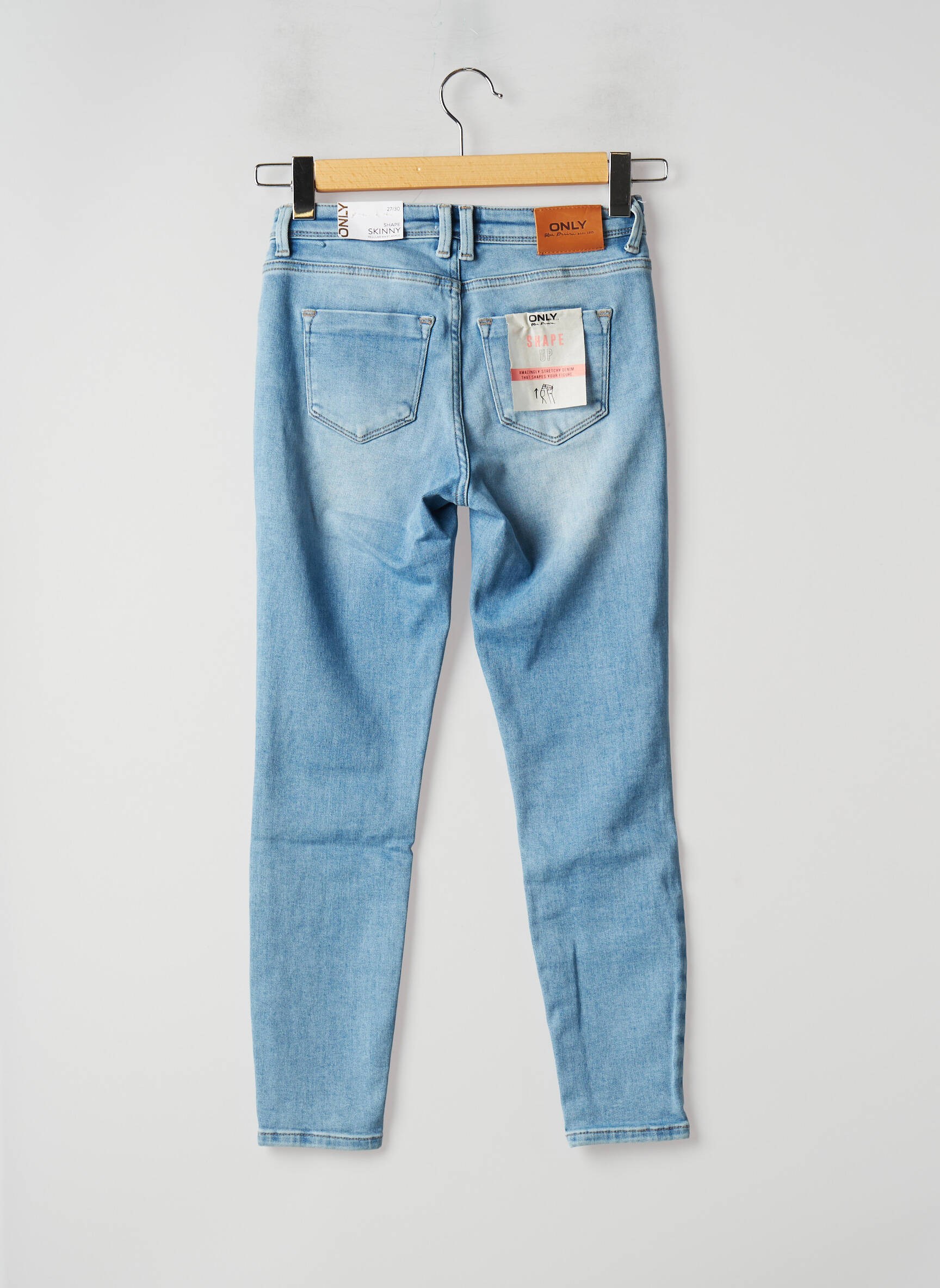 Only Jeans Skinny Femme couleur bleu