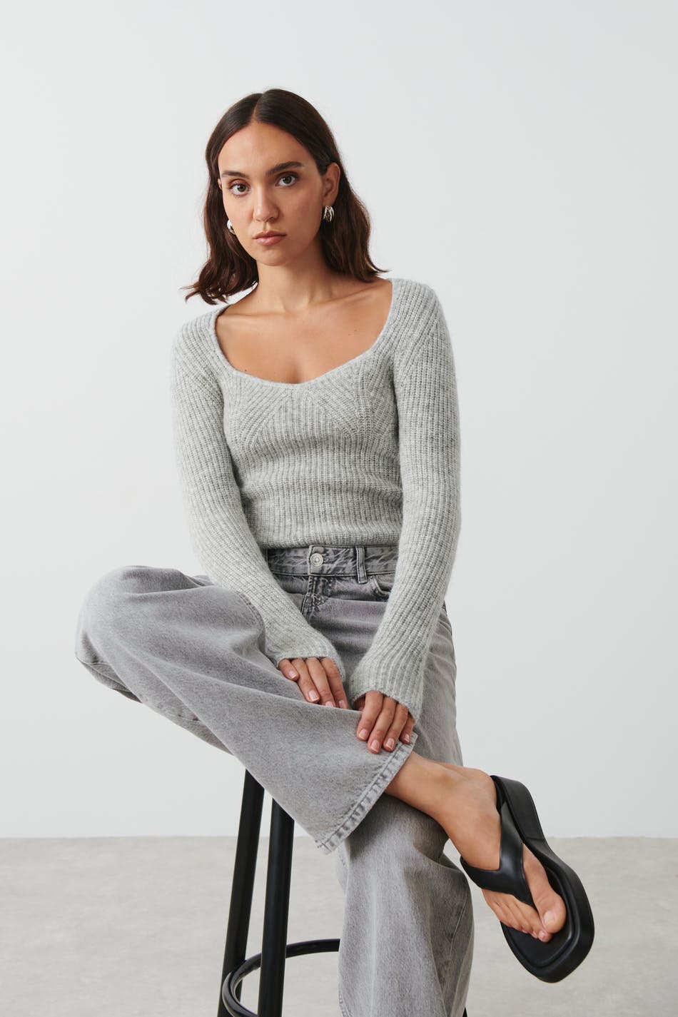Knitted top