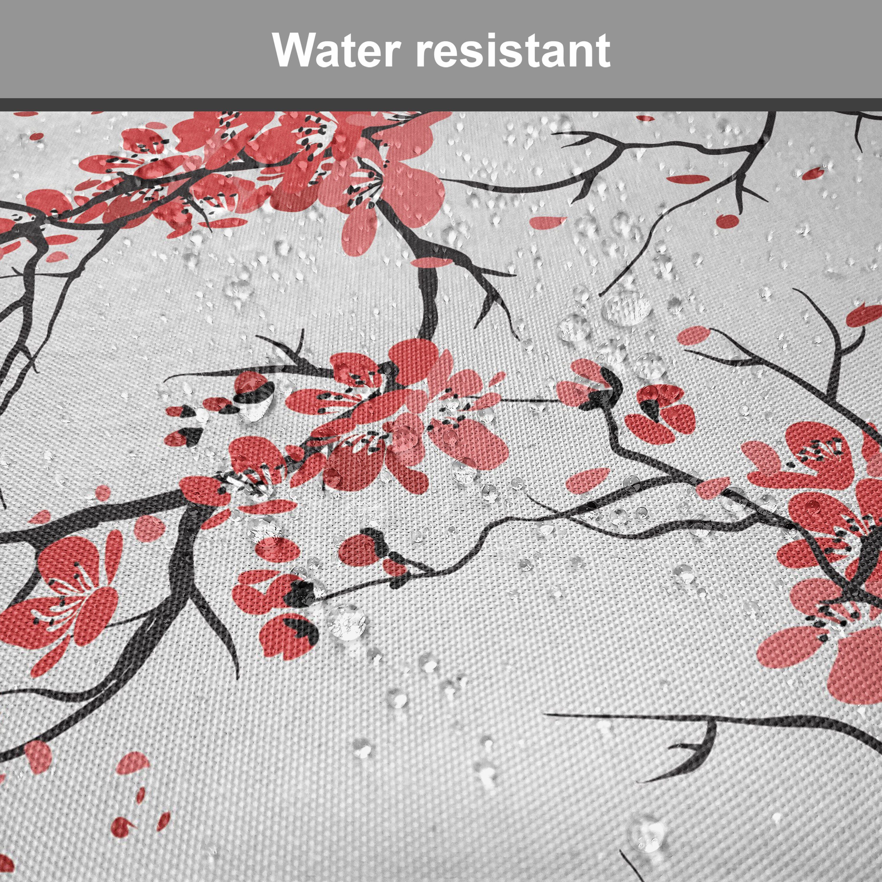 Abakuhaus Stuhlkissen Dekoratives wasserfestes Kissen mit Riemen für Küchensitze, Blume Windy April Wetter