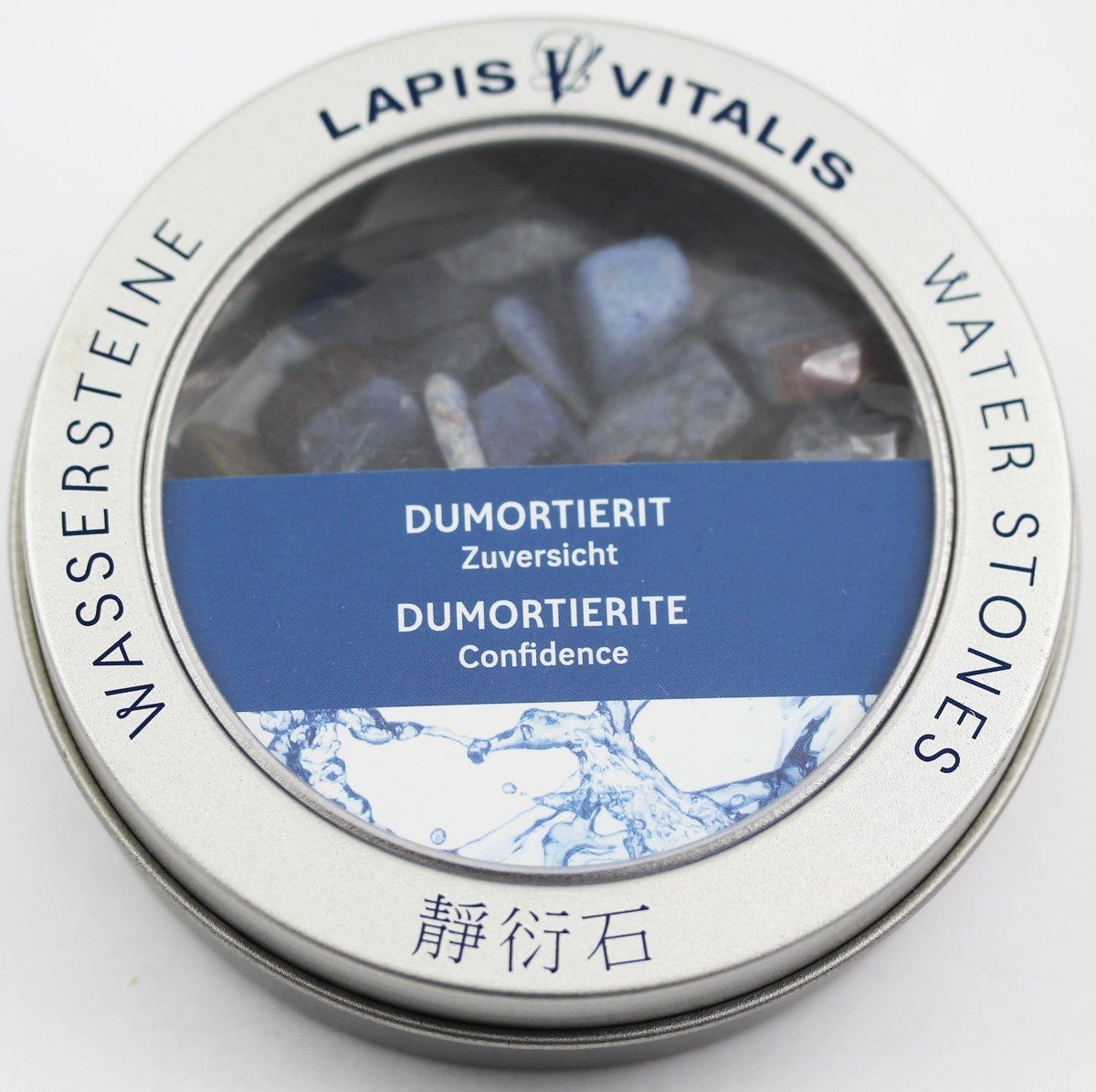 Berk Mineralstein Dumortierit Wasserstein Mischung Zuversicht Lapis Vitalis Edelstein, (1-St)