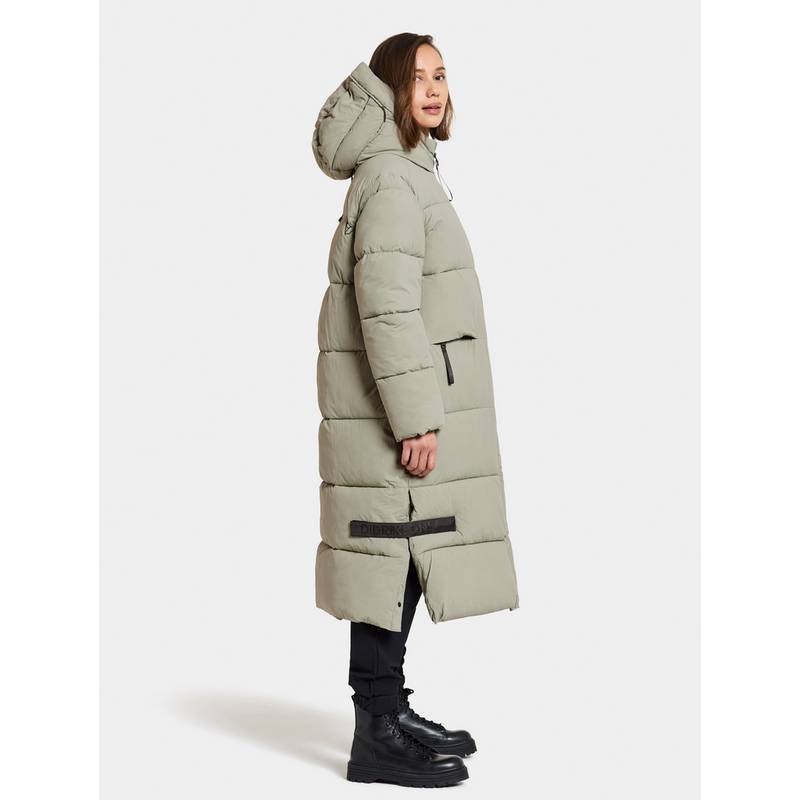 Didriksons Nomi Long Steppmantel Damen