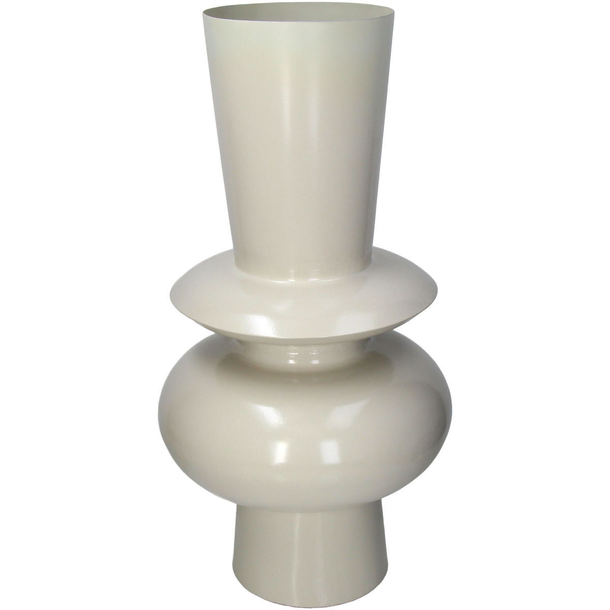 Trendhopper Vase Ornament Elfenbein 65 cm