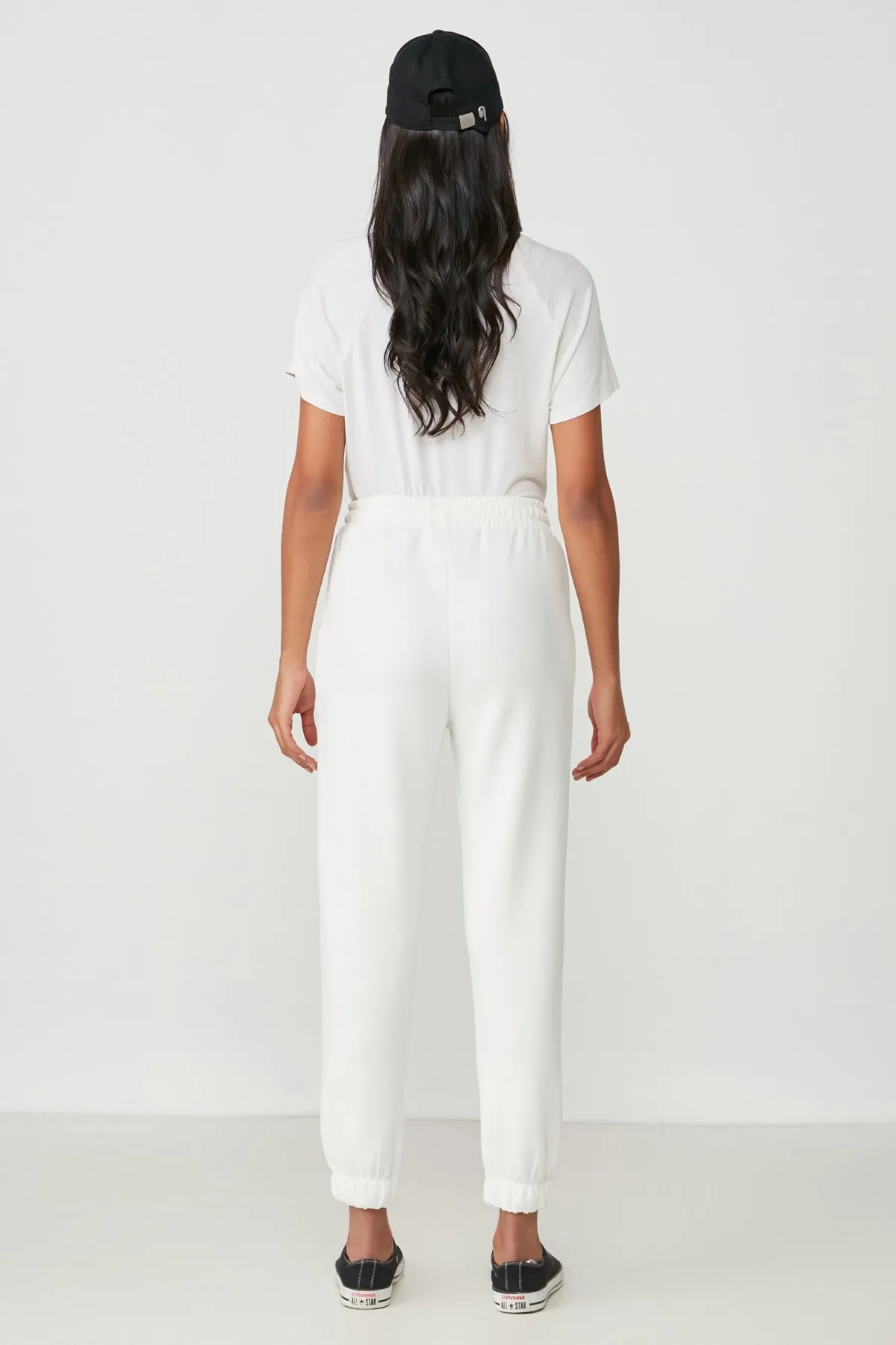 C&City  Basic Jogger-Jogginghose 802 Ecru
