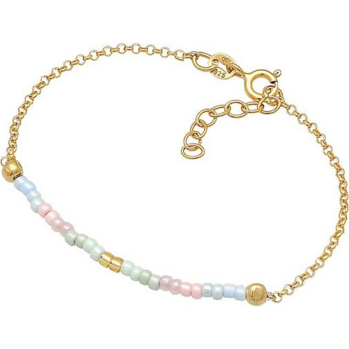 Elli Armband Kinder Beads Kugeln Pastell 925 Silber