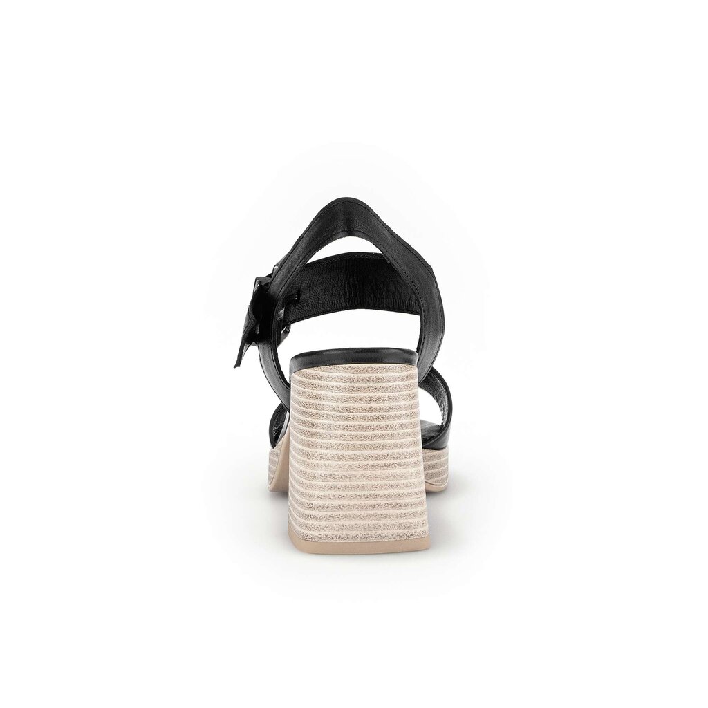 Gabor fashion Plateau Sandale schwarz