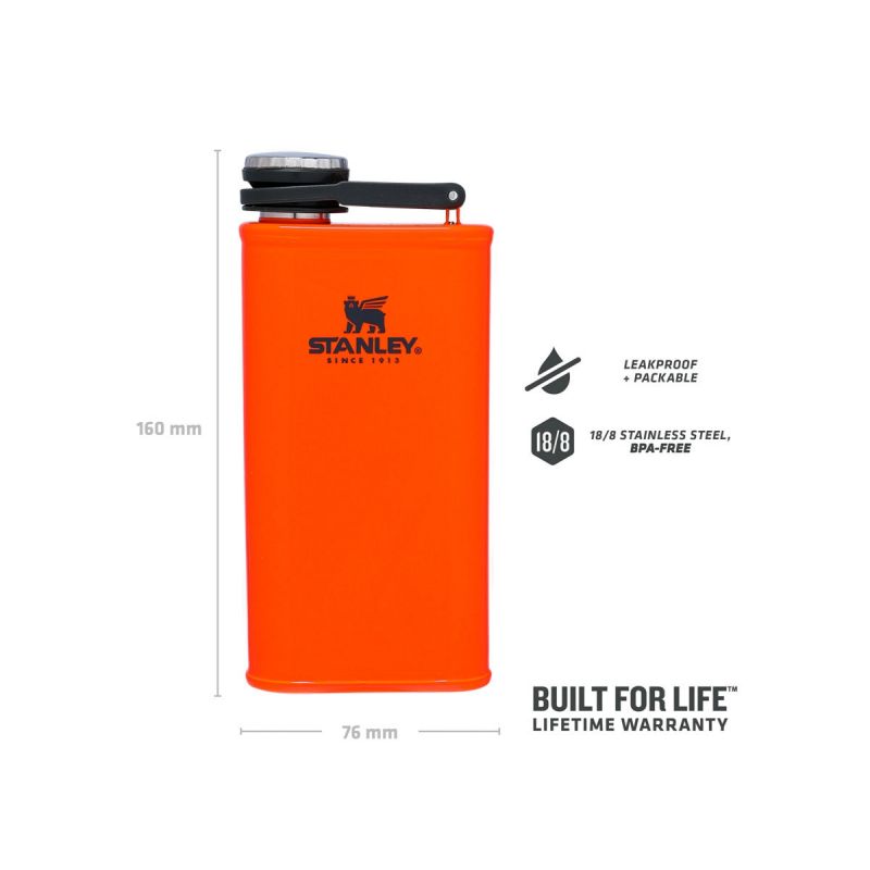 Taschenflasche, Stanley Classic Easy-Fill Wide Mouth Flask 8oz \/ 230ml Nightfall