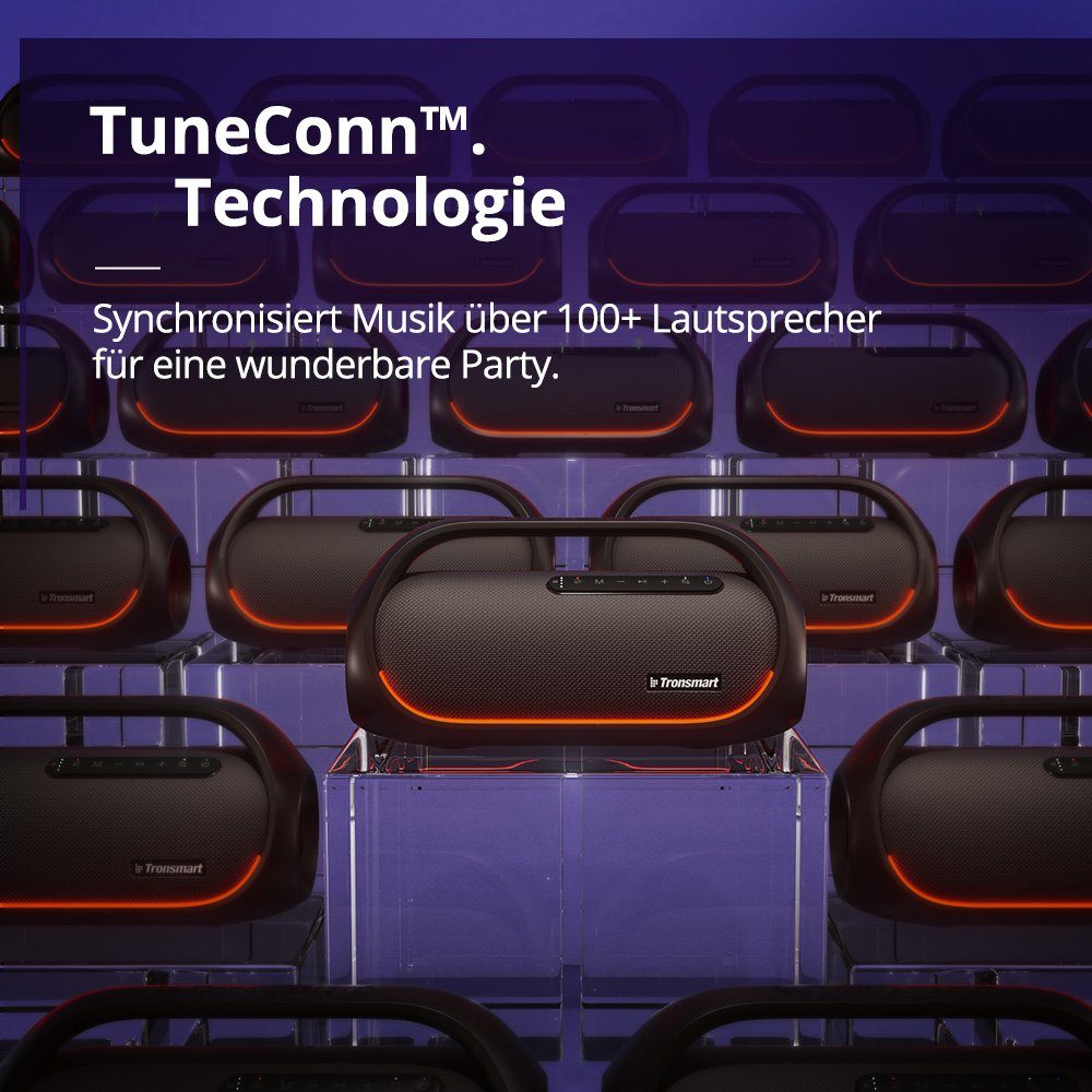 Tronsmart Bang 60W Bluetooth-Lautsprecher (NFC, 60 W, APP, Lichtshow)