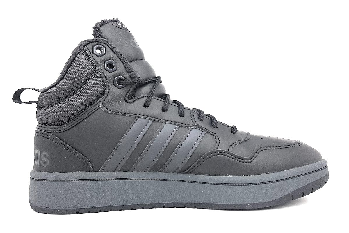 adidas Hoops 3.0 Mid WTR GW6421 Schwarz Core Black