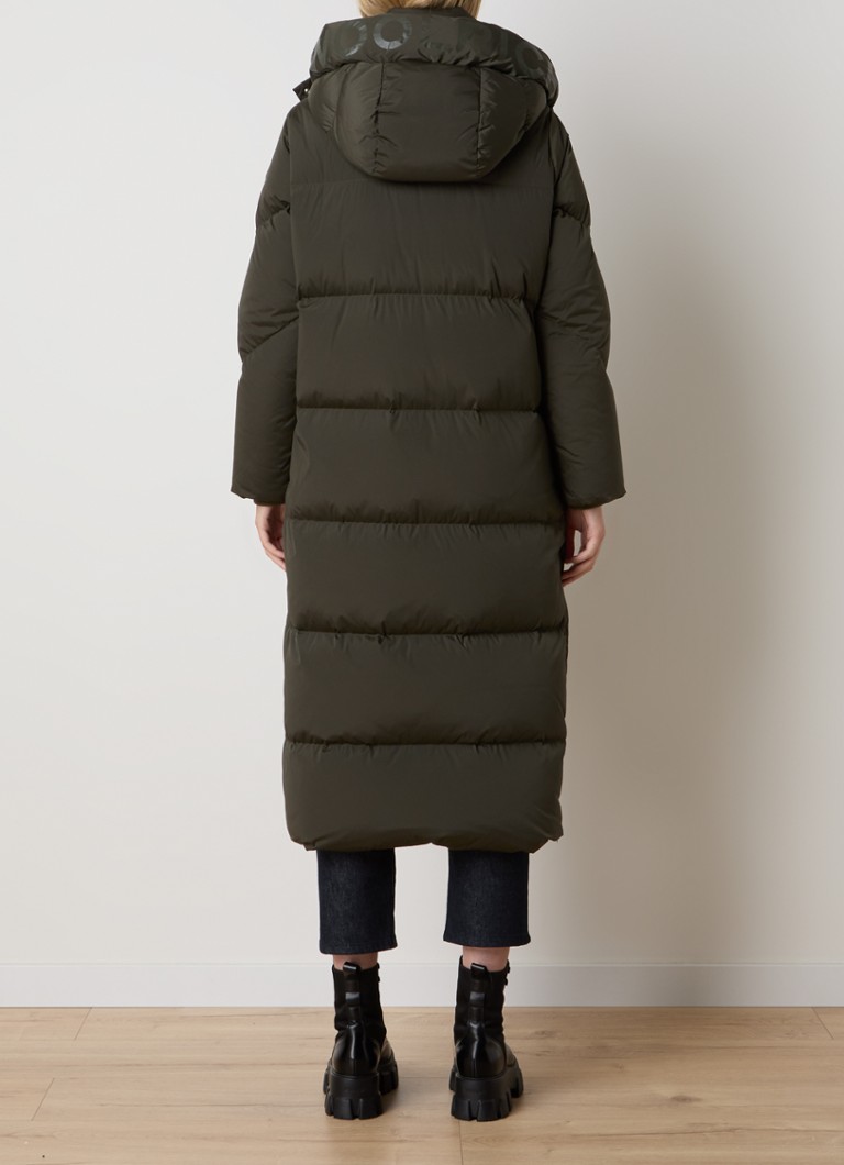 Zateplená parka Woolrich Aurora s péřovou výplní a odnímatelnou kapucí