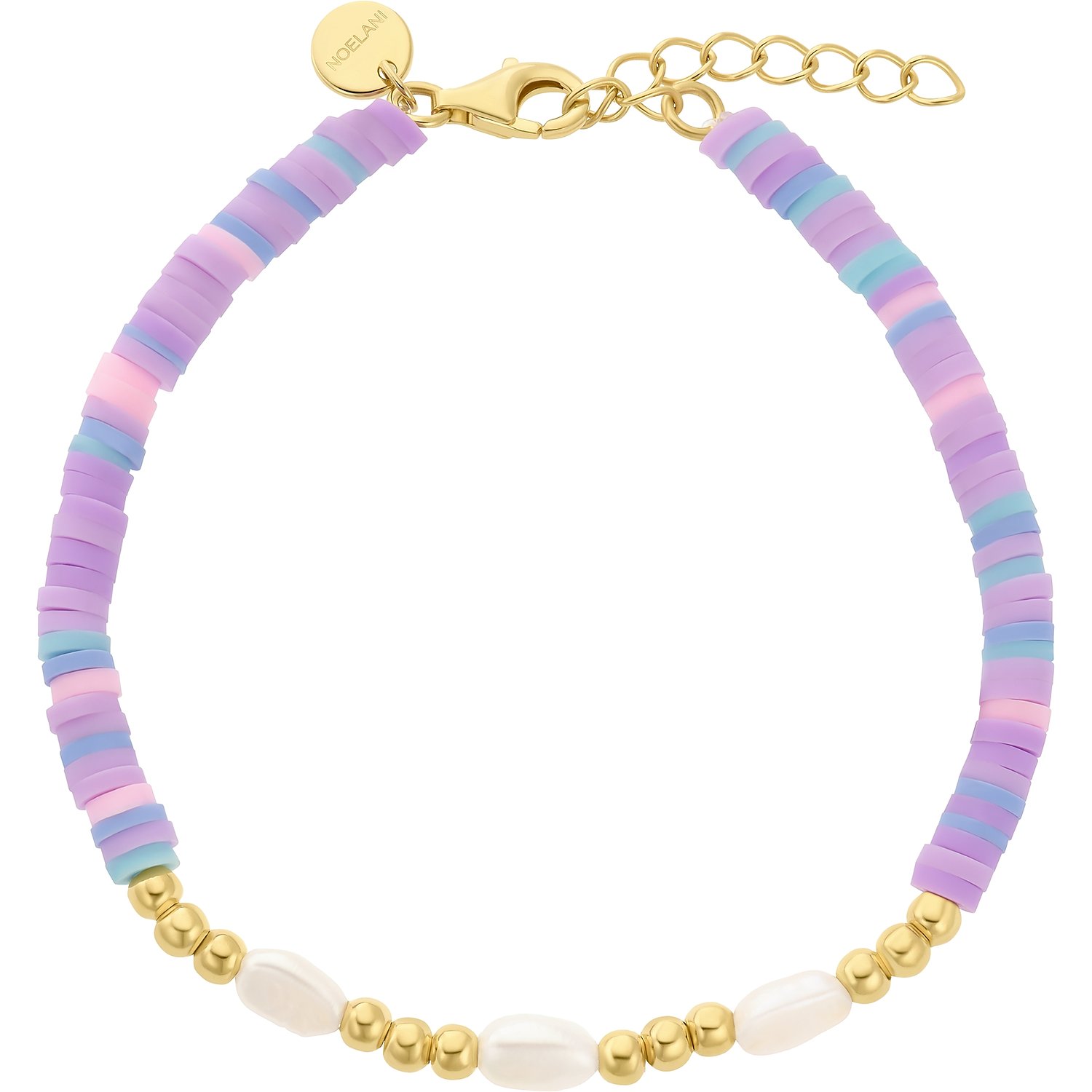 Armband 925er Silber. Kunststoff