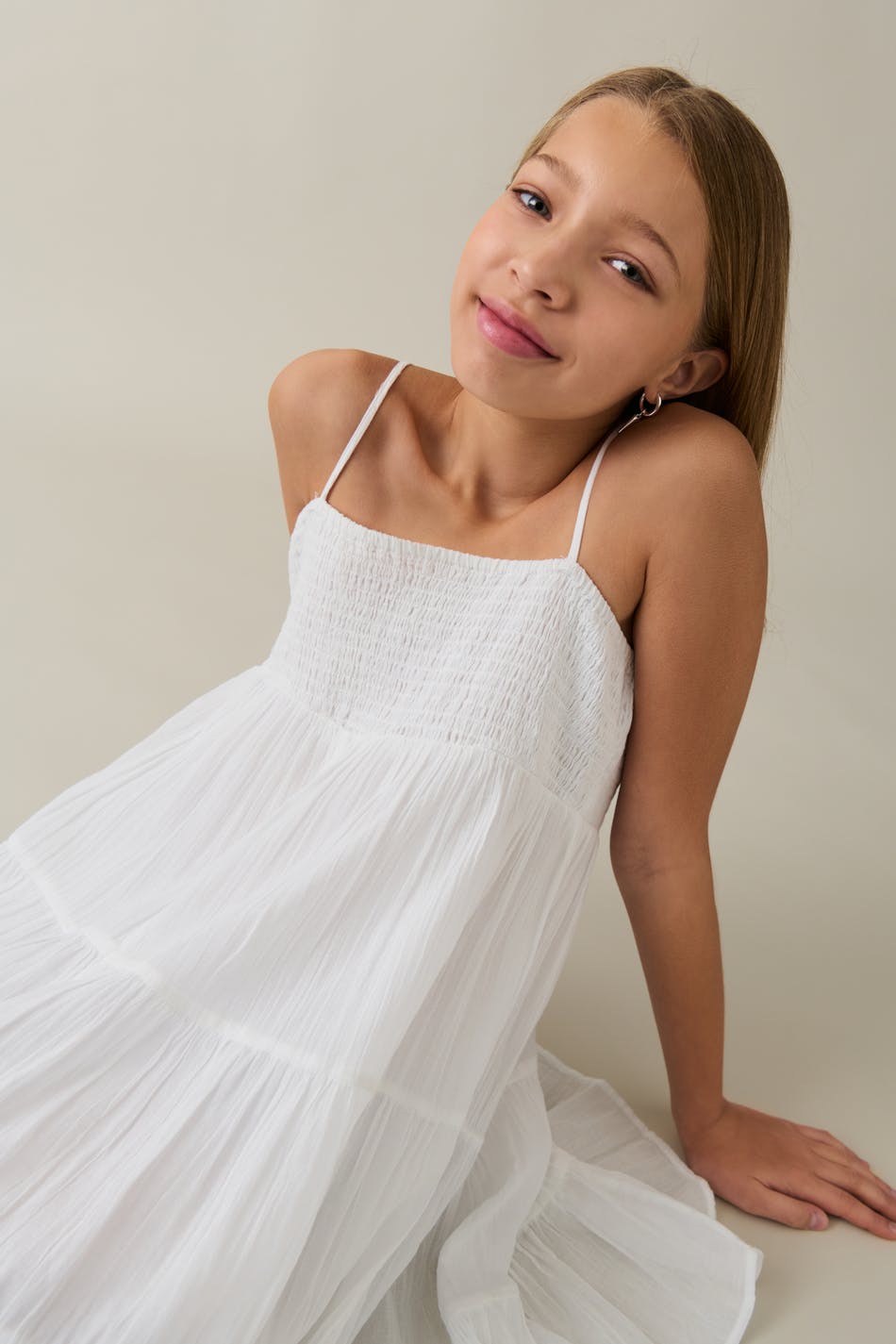 Y single gauze dress