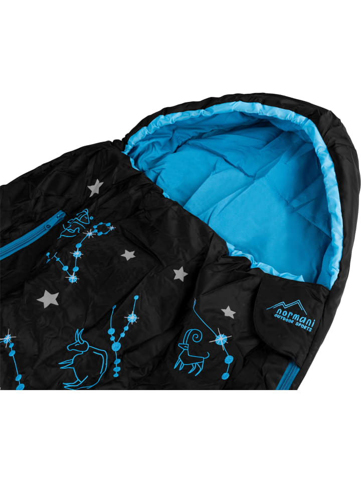 Normani Outdoor Sports Kinder Schlafsack Lavensby in Blau günstig kaufen onesize