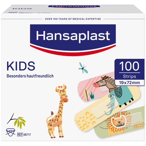 HANSAPLAST Kids Pflasterstrips Univeral  100 St  Pflaster