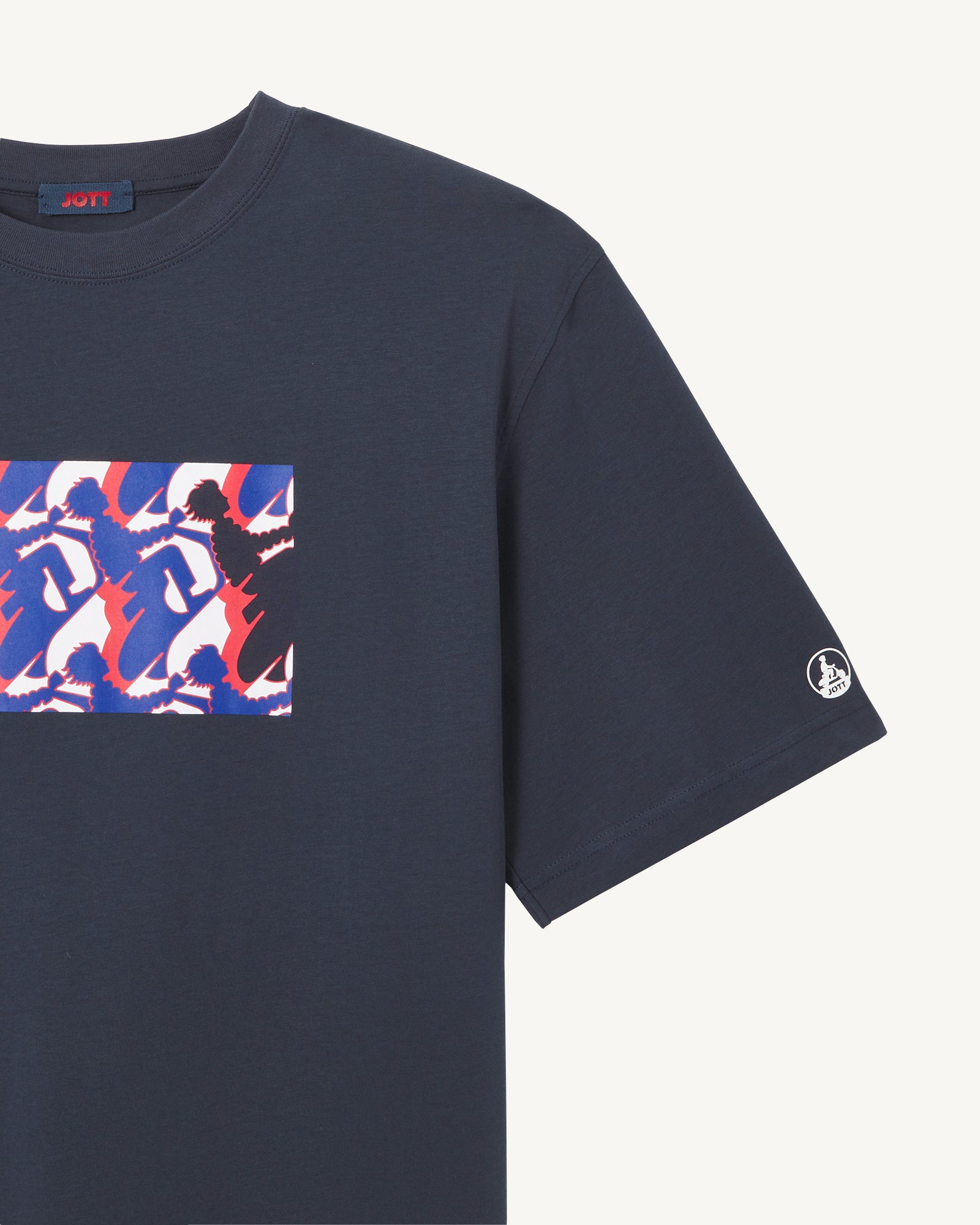 T-shirt en coton biologique Marine Leo