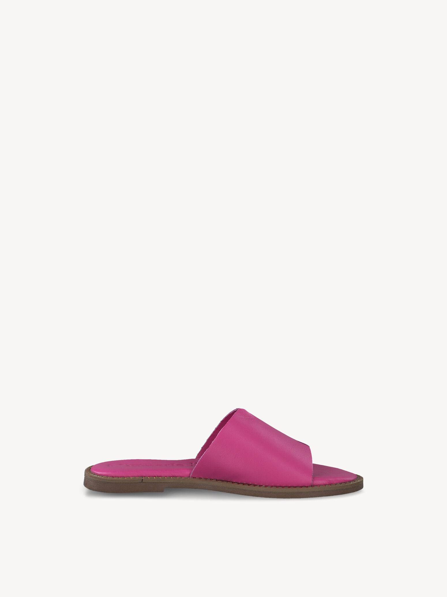 Mule en cuir
