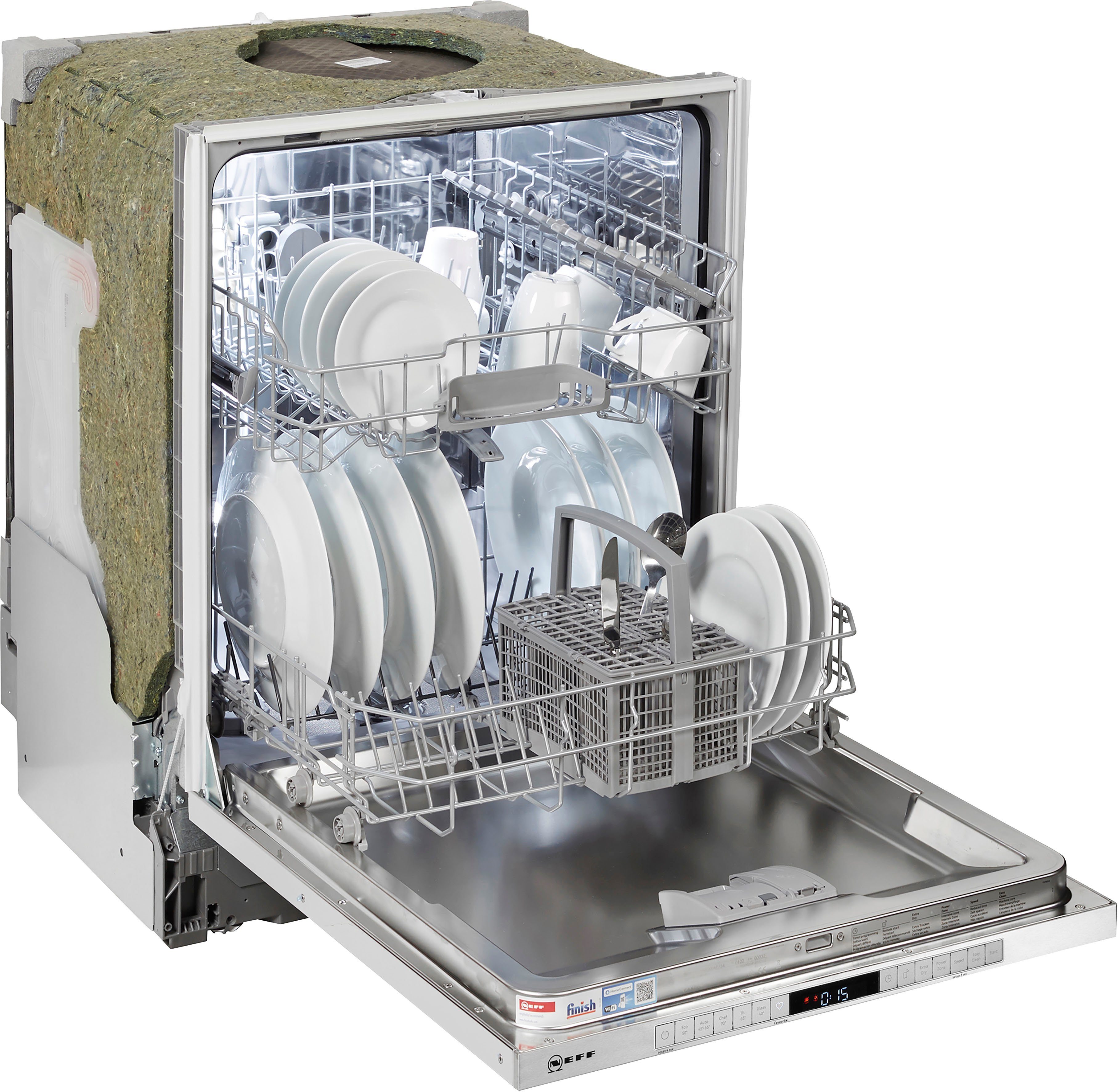 NEFF vollintegrierbarer Geschirrspüler, S155ITX04E, 12 Maßgedecke