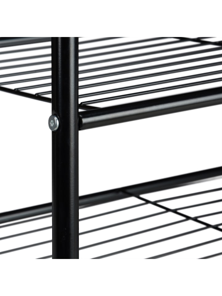 relaxdays Kleiderständer in Schwarz - (B)90 x (H)162 x (T)40 cm günstig kaufen onesize