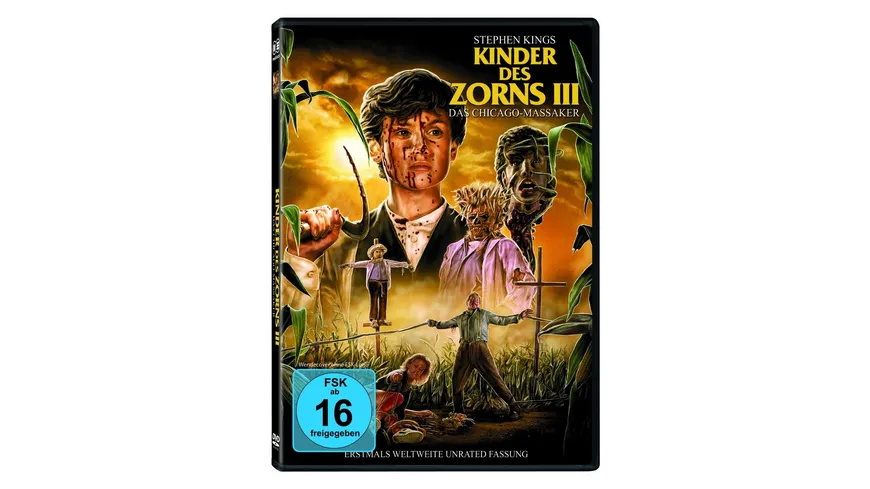 Stephen King's KINDER DES ZORNS 3 – Das Chicago-Massaker - Cover A (DVD) Limited Edition - Unrated