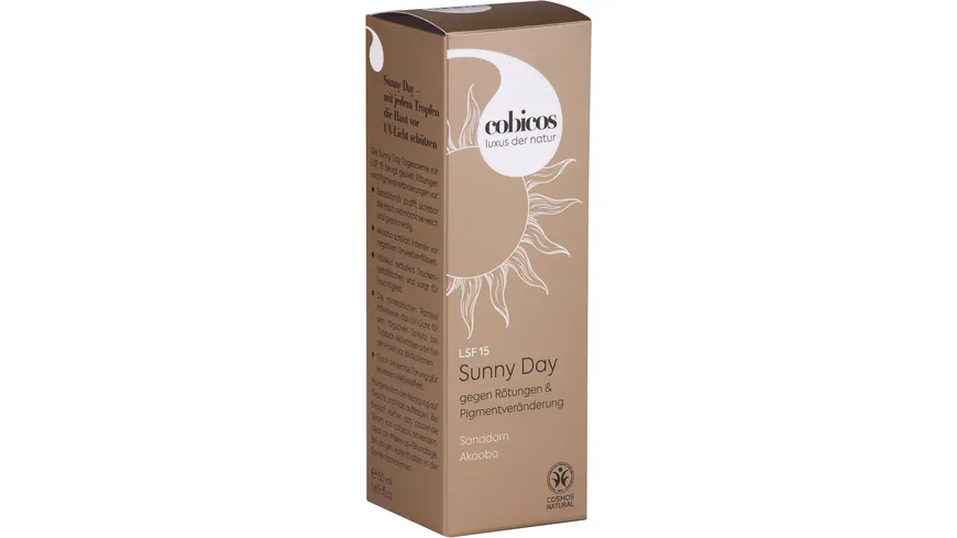 Cobicos Sunny Day Tagescreme mit LSF 15 50 ml