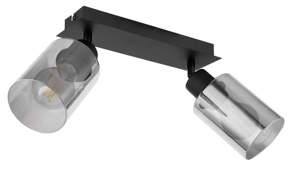 Strahler Hadera Metall schwarz